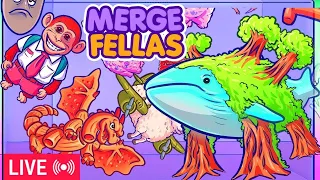 🔥 Merge Fellas LIVE Gameplay | Fast Level Up & Epic Merge Challenge! 🔥