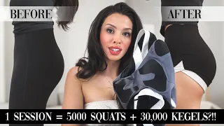 Shorts that work you out?! Kegels & Glutes | JOVS EMS Toning Shorts