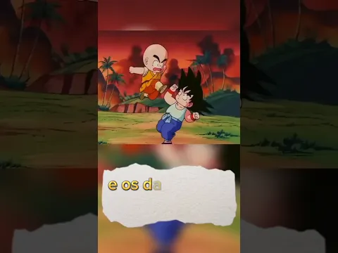 KURIRIN ENGANA GOKU E SE DA MAL !!