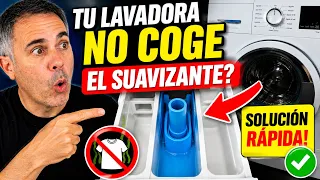 Tu lavadora NO coge el suavizante? Haz ESTO antes de llamar al técnico