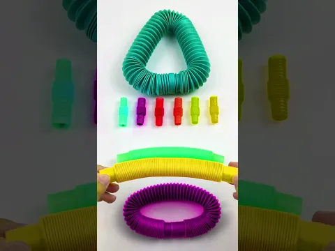 Enjoy relaxing robot pop tube #asmrsounds #satisfyingvideos #relaxing #diy #robot #toys #mukbang
