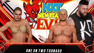 TRIPLEH CODY RHODES vs RONDA ROUSEY   INTERGENDER MATCH W2K24   PS5 LIVE GAMEPLAY