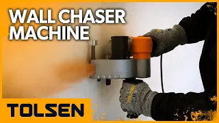 TOLSEN Wall Chaser Machine | Wall Groove Cutting Machine | Wall Slotting Machine