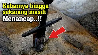 Pedang Aneh ini Tidak Bisa dicabut dari Batu!! Inilah Misteri Pedang Aneh Dan Tidak Biasa