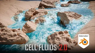 Realtime fluids in Blender: CellFluids 2.0