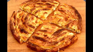 Motana pita od sira s kupovnim korama još brži i jednostavniji recept