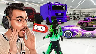 اشتريت حسابات عشوائية في قراند 5 اون لاين 😍🎁 GTA 5 Online 🔥