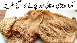 Mutton Ojri Saaf Karne Ka Tarika l Bakra Ojri Safai Aur Pakane Ka Sahi Tarika