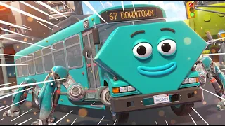 ¿Save the Shapes Diamond se Transforma en Autobús? (Animación en Español)