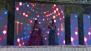Mahila sangeet best dance #couple dance #viral #devrani jethani #dj night dance