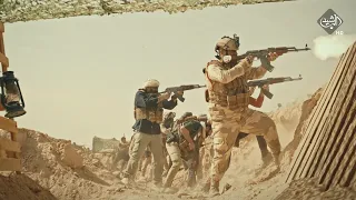 هروب الدواعش بعد معركة شرسة مع الجيش العراقي واهالي حديثة #الساتر_الغربي