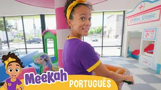 Meekah Aprende Ginástica! | 💜Olá Meekah!💜| Amigos do Blippi Brasil