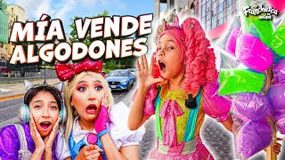 Mia VENDE ALGODONES | VAMOS a la CALLE | Franchesca y sus Amigos