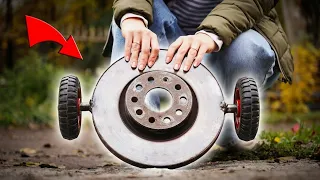 Saved a lot of money! Decent idea from an old brake disc