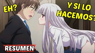 💘El CHICO QUE FUE OBLIGADO A DORMIR CON SU COMPAÑERA DE CLASE | Absolute Duo Resumen