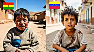 TOP 7 Países más POBRES de Latinoamérica 2025