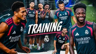 🚨🤍🔥 REAL MADRID READY! FINAL TRAINING BEFORE LALIGA! ⚽️💪🏆 #RealMadrid #HalaMadrid