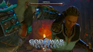 God of War Ragnarok | Kratos Vs  Heimdall  | cinemática | VERSION PC