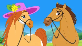 Ek Chhabila Ghoda tha - Lakdi Ki Kathi - Nani Teri Morni - Fun For Kids TV Hindi Rhymes