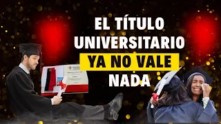EL FIN DE LOS UNIVERSITARIOS: EL 41% TERMINA SIN TRABAJO