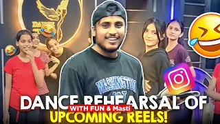 Teaching Students the Most VIRAL Reels of D Styler's Dance Studio | Fun, Awkward Moments & Scolding!