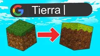 🌟Recreé las Texturas de Minecraft con Imágenes de Google | Iv1n