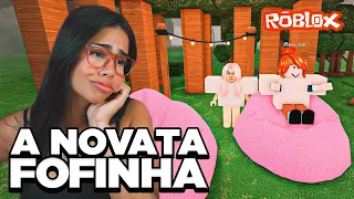 AJUDEI A NOVATA A ZERAR 99 NOITES PELA PRIMEIRA VEZ NO ROBLOX