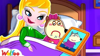 Where is my Mom? 😭 Wolfoo's Sister Doesn't Love Barbie Mommy | Educational video | Wolfoo Family