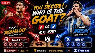 🔴⚽ 🔵The Ultimate Rivalry! Who is the REAL GOAT? 🐐🔥 Messi vs Ronaldo: Final🇦🇷🇵🇹