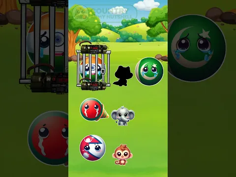 Can Pakistan Really Free India from This Prison? #countryballs #countries #shortsvideo