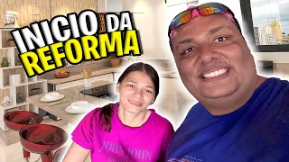 Início da Nossa Reforma: Transformando a Casa dos Sonhos!