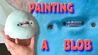Airbrush Magic: Hyper-Real Blob