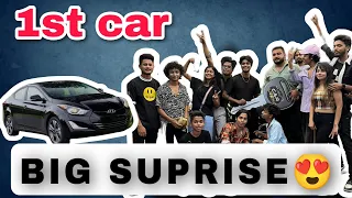 Finally car 🚘 Le Liya 😍 mummy papa Kush 😃￼ ￼