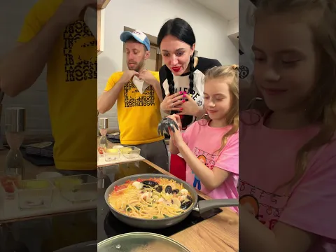 Quick Family pasta night with a seafood twist  #easyrecipe #familycooking #hacks  #seafood