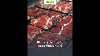 🔍 Ət haradan gəlir, necə yoxlanılır?
