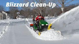 John Deere Snowblower - 1025r - vs Blizzard