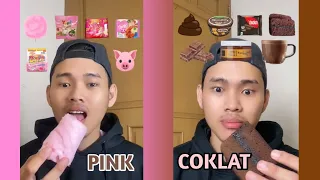 KOMPILASI MAKAN SESUAI WARNA UNGU PINK COKLAT 🩷🤎 | COLOR FOOD MUKBANG