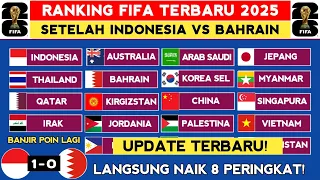 GESER 8 NEGARA🔥 RANKING FIFA TERBARU SETELAH INDONESIA VS BAHRAIN - RANKING FIFA TERBARU 2025