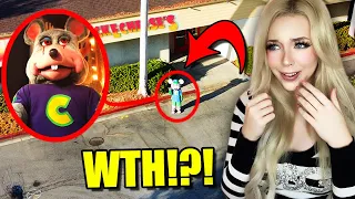 DRONE CATCHES CHUCK E CHEESE ANIMATRONICS ALIVE!! (THEY CAME TO LIFE)
