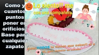 🌈❤️Base y Pasos Escenciales e indispensables!! para CUALQUIER ELABORACION de Zapato TEJIDO a Crochet