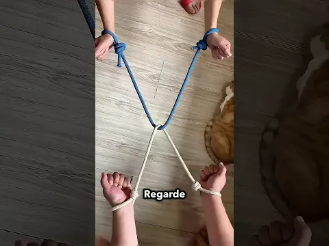 N'essayez pas ce tour de corde sans regarder d'abord 😮