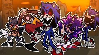 A VERSÃO FINAL E ASSUSTADORA DO SONIC.EXE NO FNF! Friday Night Funkin VS Sonic.EXE 2.0