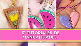 18 ideas para que hagas muchas manualidades