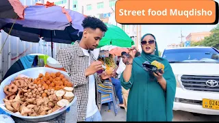 Street food in Muqdisho| cuntooyinka magalada Muqdisho with @abdullahikashka7620