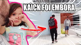KAICK TEVE QUE IR E A ELIZA NÃO QUERIA DEIXAR * Muita saudade | Kathy Castricini