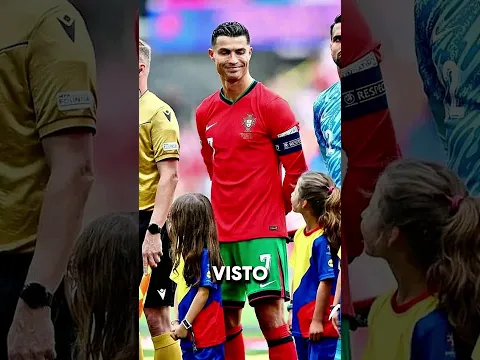 CRISTIANO RONALDO FAZ O DIA DE UMA MENINA E A REAÇÃO DELA É IMPRESSIONANTE 😭❤️