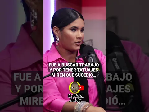 Fue a buscar trabajo y por tener tatuajes miren que sucedió #entrevistas @VladimirJaquez