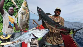 3 day after the weather back out in the deep water catching giant kingfish and then this happened