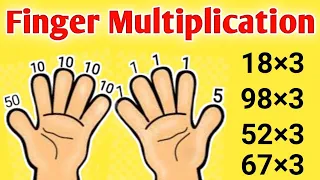 ABACUS - FINGER ABACUS MULTIPLICATION  CLASS 2 - FINGER ABACUS LEVEL 4-MULTIPLICATION WITH FINGERS