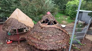 Full video work kunmar - រៀបធ្វើស្លឹកឃុនមារយកមកប្រក់ដំបូល